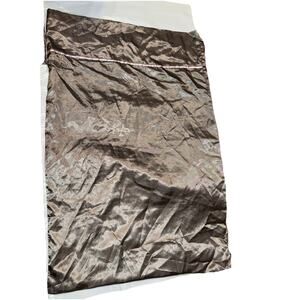 MARY KAY Gray Grey PINK Pillow Case Satiny Silky Soft For Less Messy Hair Used